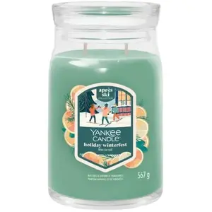Yankee Candle Holiday Winterfest Signature Jar Bougie parfumée 1000 g pas cher