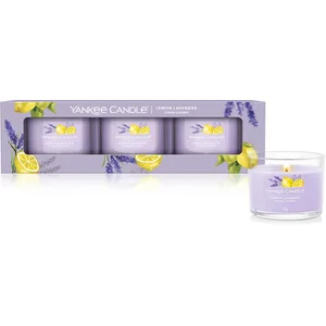 Yankee Candle Lemon Lavender coffret cadeau 3x37 g pas cher