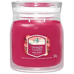 Yankee Candle Santa On Skis Signature Jar Bougie parfumée 1000 g pas cher