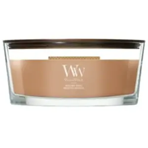 WoodWick Ellipse Hazelnut Roast Bougie parfumée 1000 g pas cher