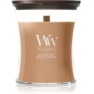 Woodwick Hazelnut Roast bougie parfumée avec mèche en bois 275 g pas cher