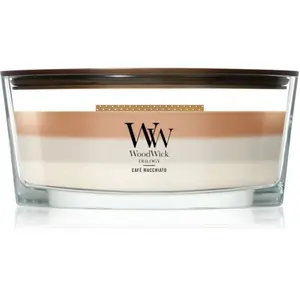 Woodwick Trilogy Café Macchiato bougie parfumée avec mèche en bois 453... pas cher