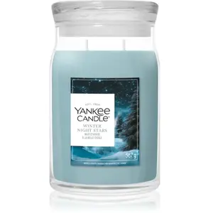 Yankee Candle Grande jarre étoilée Nuit d'hiver pas cher