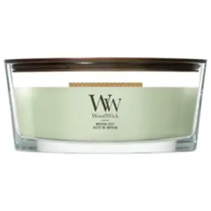 WoodWick Ellipse Matcha Zest Bougie parfumée 1000 g pas cher