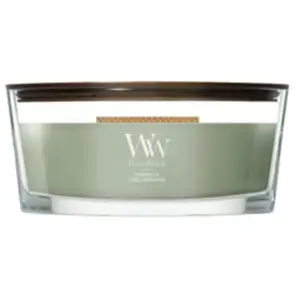 WoodWick Ellipse Verdant Fig Bougie parfumée 1000 g pas cher