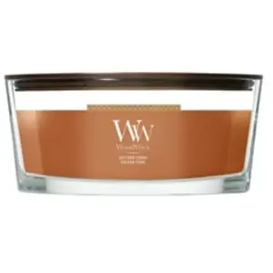 WoodWick Ellipse Saffron Smoke Bougie parfumée 1000 g pas cher