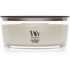 WoodWick Ellipse Tonka & Almond Milk Bougie parfumée 1000 g pas cher