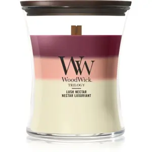 WoodWick, Bougie parfumée, Lush Nectar Trilogy medium Jar pas cher