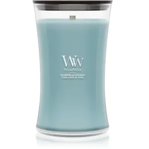 Woodwick Cedarwood & Ocean Moss bougie parfumée avec mèche en bois 610... pas cher