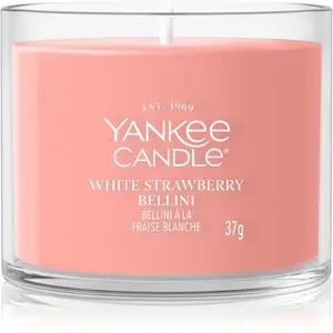 Yankee Candle White Strawberry Bellini bougie votive 37 g pas cher