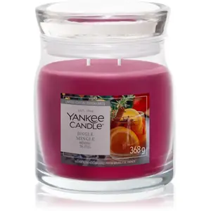 Yankee Candle Jingle Mingle Signature Jar Bougie parfumée 1000 g pas cher