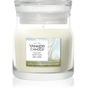 Yankee Candle Clean Cotton bougie parfumée Signature 110 g pas cher