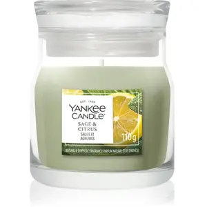 Yankee Candle Sage & Citrus bougie parfumée Signature 110 g pas cher