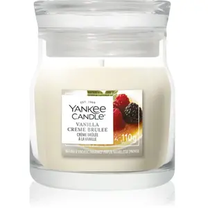Yankee Candle Vanilla Crème Brûlée bougie parfumée Signature 110 g pas cher