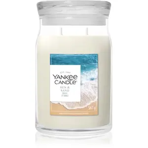Yankee Candle Signature Grosses Glas Sun & Sand Bougie parfumée 1000 g pas cher