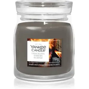 Yankee Candle Crackling Embers Signature Jar Bougie parfumée 1000 g pas cher