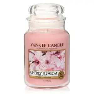 Comparateur de prix : Yankee Candle - Bougie jarre en verre senteur fleurs de cerisier Grand modèle