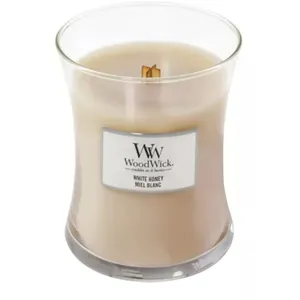 Comparateur de prix : Woodwick - Miel Blanc Bougie Parfumée Moyenne Jarre