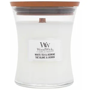 Comparateur de prix : WoodWick White Tea & Jasmine Hourglass Bougie parfumée 1000 g