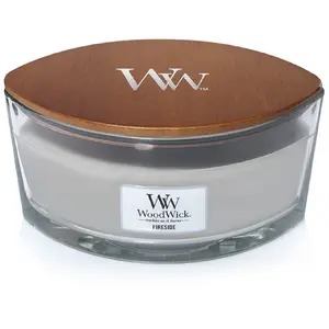 Comparateur de prix : WoodWick Bougie Parfumée - Bois-le-Duc - Au Coin Du Feu - 453,6g - Vegan - Cruelty Free