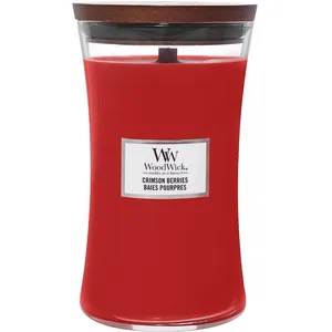 Comparateur de prix : Woodwick - Baies Pourpres Bougie Parfumée Grande Jarre