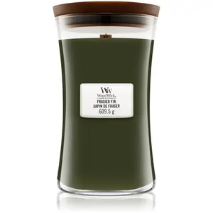 Comparateur de prix : Woodwick Frasier Fir bougie parfumée avec mèche en bois 609.5 g