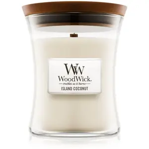 Comparateur de prix : Woodwick Island Coconut Bougie Parfumée Avec Mèche En Bois 275 G
