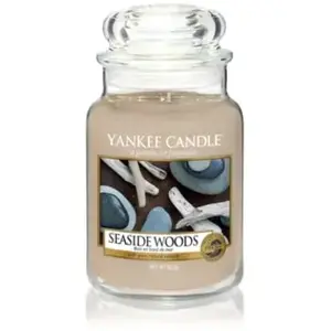 Comparateur de prix : BOUGIE PARFUMEE GRANDE JARRE BOIS EN BORD DE MER - YANKEE CANDLE