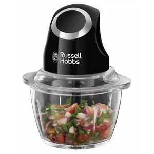 Comparateur de prix : Russell Hobbs 24662-56 - Hachoir - 0.5 litres - 200 Watt - noir mat