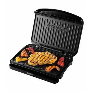 Grill électrique GEORGE FOREMAN - 25810-56 - Revêtement antiadhésive - 1630WVendu paramazon