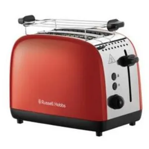 Comparateur de prix : Russell Hobbs Toaster Colours Plus 2s Red 26554-56 2655456 (26554-56) Russel Hobbs