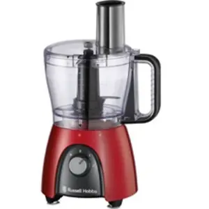 Comparateur de prix : Russell Hobbs 27110-56 robot de cuisine 600 W 2,3 L Noir, Rouge, Trans...