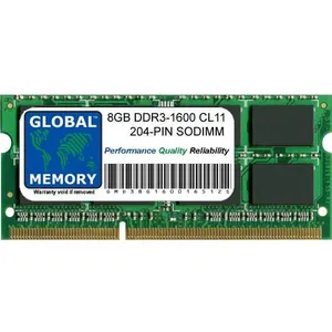 Mémoire RAM 8Go DDR3 1600MHz PC3-12800 204-PIN pour Intel Mac Mini (Fi...Vendu paramazon