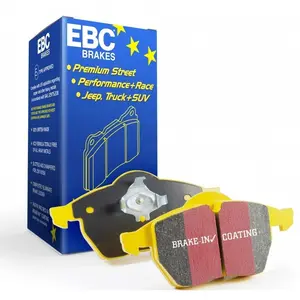 Jeu de plaquettes de frein EBC BRAKES Yellow Stuff DP42086R, avant