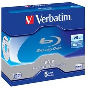 Verbatim 43715 BD-R couche unique 6X 25 Go avec boîtier plastique de 5 pas cher