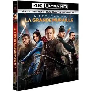 Comparateur de prix : Universal Music La grande muraille Blu-ray 4K Ultra HD