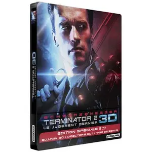 Studio Canal Terminator 2 : Le jugement dernier Steelbook Blu-ray 3D + 2D