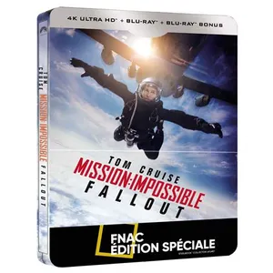 Paramount Mission : Impossible Fallout Steelbook Edition Spéciale Fnac Blu-ray 4K Ultra HD