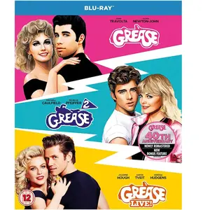 Paramount Home Entertainment Grease 40e Anniversaire Triple (Grease, Grease 2, Grease Live) pas cher
