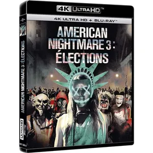Comparateur de prix : Universal Pictures American Nightmare 3 Elections Blu-ray 4K Ultra HD