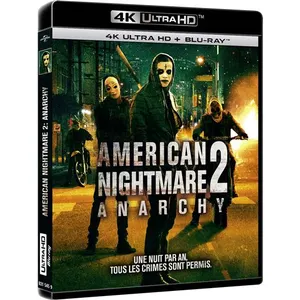 Comparateur de prix : Universal Pictures American Nightmare 2 Anarchy Blu-ray 4K Ultra HD