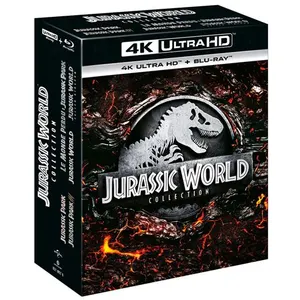 Comparateur de prix : Universal Pictures Jurassic World Collection L'intégrale 1 à 5 Blu-ray 4K Ultra HD