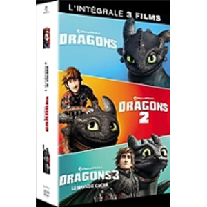 Dream Works Intégrale Dragons DVD (3 films 2019)
