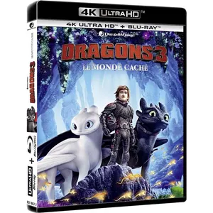 Dreamworks Pictures Dragons 3 : Le Monde Caché Blu-ray 4K Ultra HD