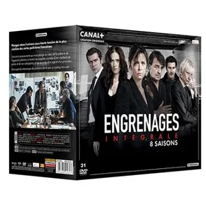 Studio Canal Coffret Engrenages Saison 1 à 8 DVD