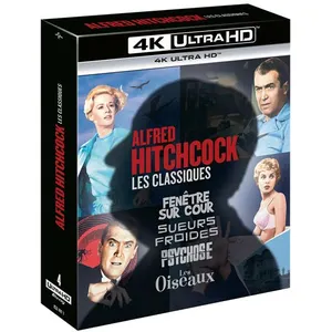 Universal Pictures Coffret Alfred Hitchcock Blu-ray 4K Ultra HD