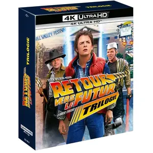 Coffret Retour vers le futur Trilogie Blu-ray 4K Ultra HD
