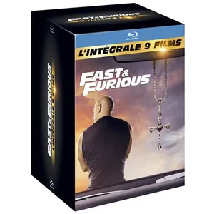 UNIVERSAL PICTURES Coffret Fast And Furious Films 1 à 9 Blu-ray pas cher
