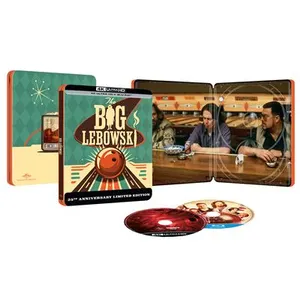 Universal The Big Lebowski - 4k Ultra Hd + Blu-Ray - Édition Boîtier Steelbook 25ème Anniversaire