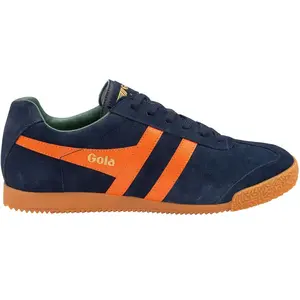 Gola - Gola Harrier Suede - Baskets taille 10, bleu/orange pas cher